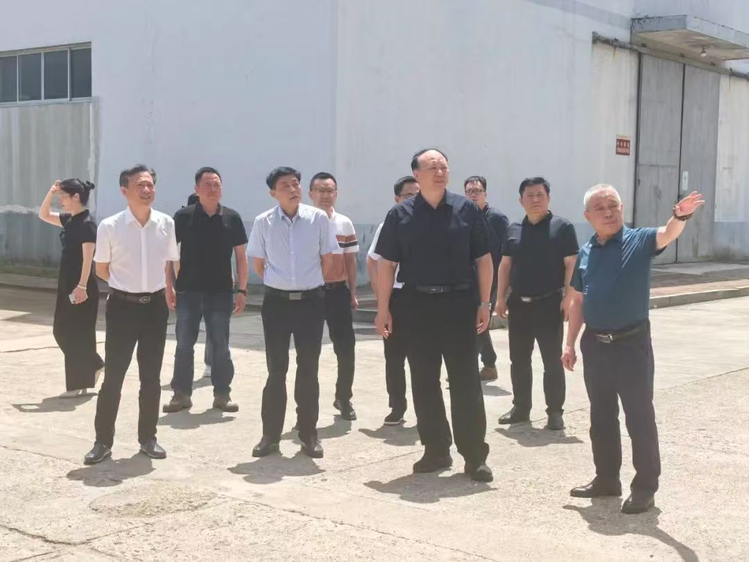 湖南省人大常委會民僑外委主任委員文富恒一行調研益陽茶廠 探尋非遺茶韻